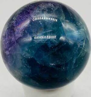 40mm Fluorite, Rainbow sphere