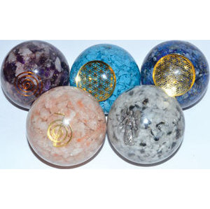 50mm Orgone Various sphere 50mm Orgone Various sphere