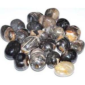 1 lb Agate, Feather tumbled stones