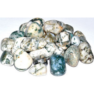 1 lb Agate, Tree tumbled stones 1 lb Agate, Tree tumbled stones