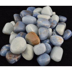 1 Lb Angelite Tumbled Stones