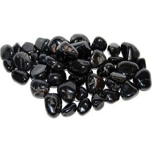 1 Lb Black Onyx Tumbled Stones
