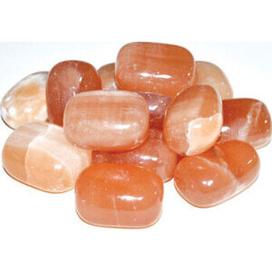 1 lb Honey Calcite tumbled stones