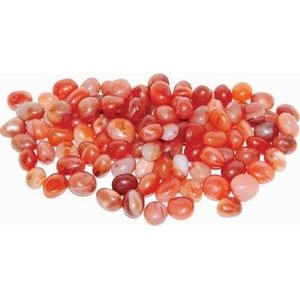 1 Lb Carnelian Tumbled Stones