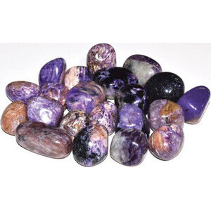 1 lb Charoite tumbled stones