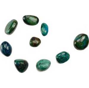 1 Lb Chrysocola Tumbled Stones 1 Lb Chrysocola Tumbled Stones