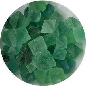 1 lb Flourite green octahedral