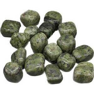 1 lb Jade, Jungle tumbled stones