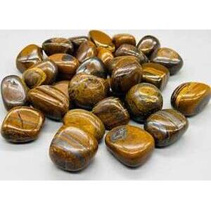 1 lb Jasper, Tiger tumbled stones