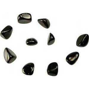 1 Lb Jet Tumbled Stones