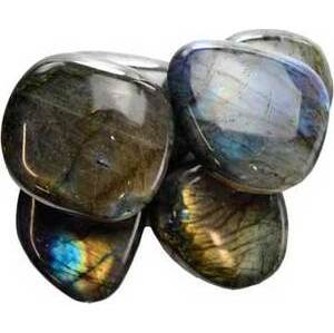 1 Lb ~2"dia Labradorite tumbled (limited) 1 Lb ~2"dia Labradorite tumbled (limited)