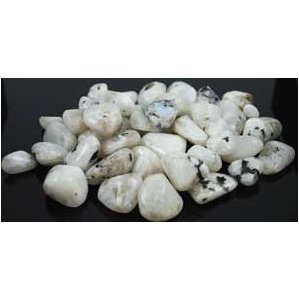 1 Lb Rainbow Moonstone Tumbled Stones