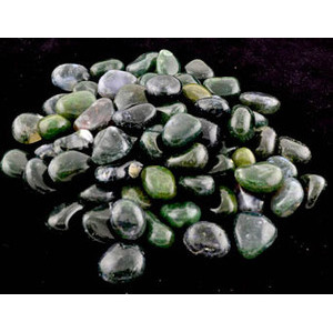 1 Lb Moss Agate Tumbled Stones