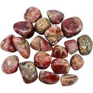 1 lb Rhodochrosite ex quality tumbled stones