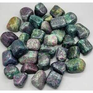 1 lb Ruby Zoisite with Mica tumbled stones 1 lb Ruby Zoisite with Mica tumbled stones