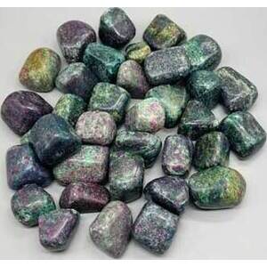 1 lb Ruby Zoisite with Mica tumbled stones