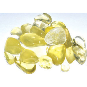 1 lb Topaz, Lemon tumbled stones