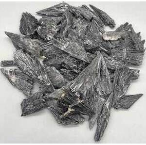 1 lb Kyanite, Black untumbled stones 1 lb Kyanite, Black untumbled stones