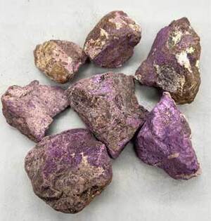 1 lb Purpurite untumbled stones