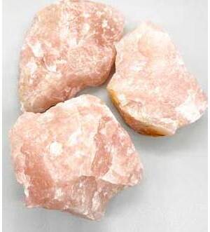 3 lb Rose Quartz untumbled stones 3 lb Rose Quartz untumbled stones