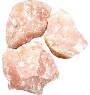 11lb Rose Quartz untumbled stones