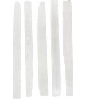 7" Selenite Mini Sticks 5 Pk