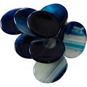 Blue Onyx Worry Stone