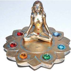 3" Goddess 7 Chakra burner 3" Goddess 7 Chakra burner