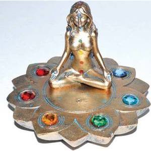 3" Goddess 7 Chakra burner