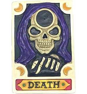 5" Death tarot card burner