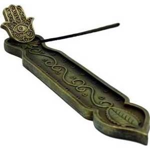 Hamsa Hand Incense Ash Holder Hamsa Hand Incense Ash Holder