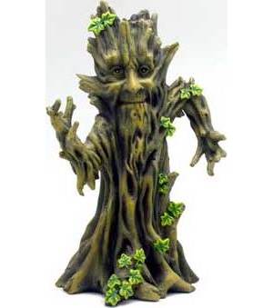 11" Happy Tree incense holder