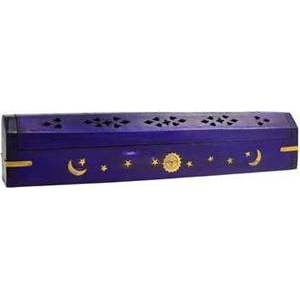 12" Purple Sun & Moon Incense Burner 12" Purple Sun & Moon Incense Burner
