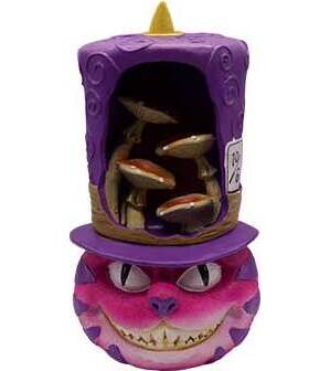 6 3/4" Cheshire Cat back flow incense burner