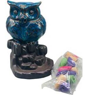 5" Owl back flow burner