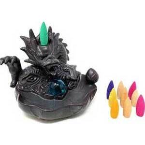 5" Dragon W Glass Ball back flow burner