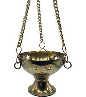 Brass Hanging incense burner