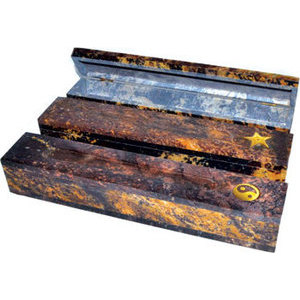 11" Soapstone incense burner assorted