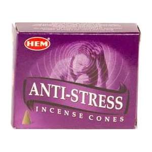 Anti-Stress Hem Cone Incense 10pk Anti-Stress Hem Cone Incense 10pk
