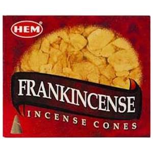 Frankincense Hem Cone Incense 10pk