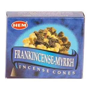 Frank & Myrrh Hem Cone Incense 10pk