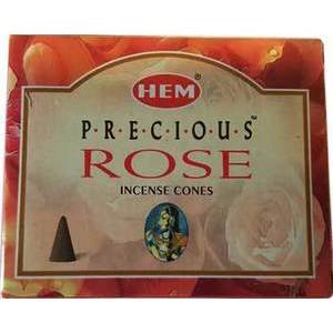 Rose Hem Cone Incense 10pk Rose Hem Cone Incense 10pk