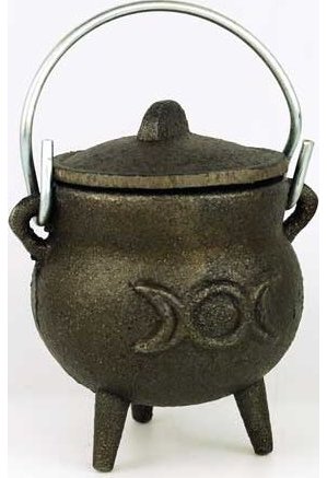 Triple Moon Cauldron 3"