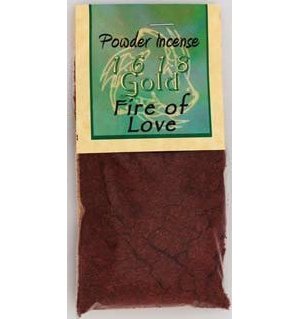 Fire Of Love Incense Powder 1oz