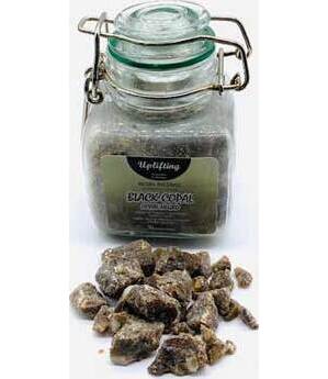 3.0oz Uplifting (black copal) resin jar