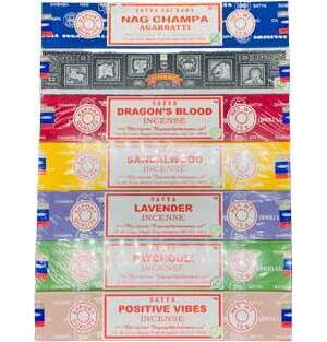 (set of 7) 15gms 7 Variety incense stick