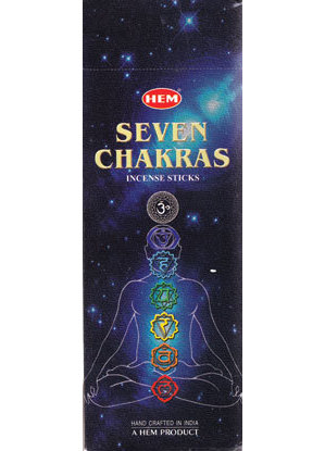 7 Chakras HEM stick 20 pack 7 Chakras HEM stick 20 pack