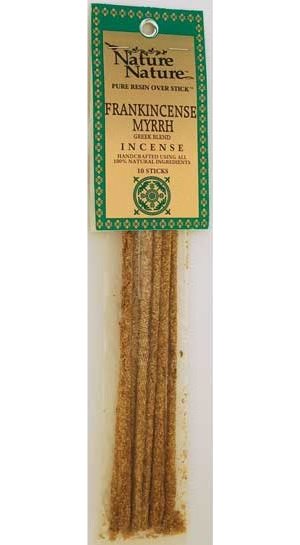 Frank/Myrrh Greek Blend Stick Incense 10pk