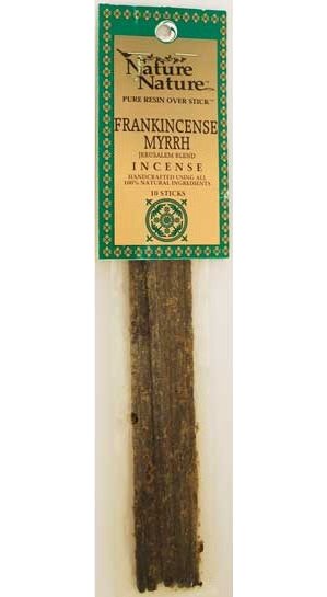 Frank/Myrrh Jerusalem Blend Stick Incense 10pk