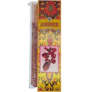 20 Amber incense sticks pure vibrations